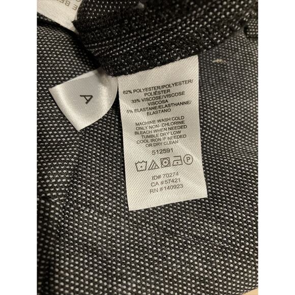 Loft Plus The Straight Pant Trouser Grey Black Charcoal Size: 14 - Picture 7 of 8